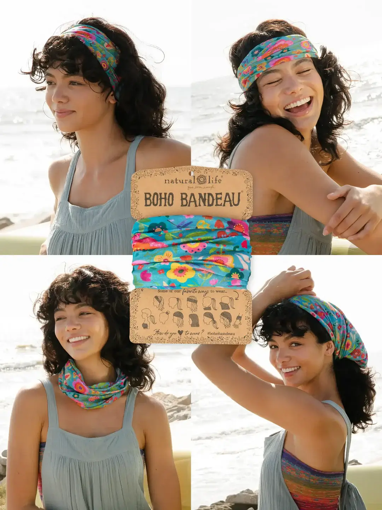 Bandeau verde azulado