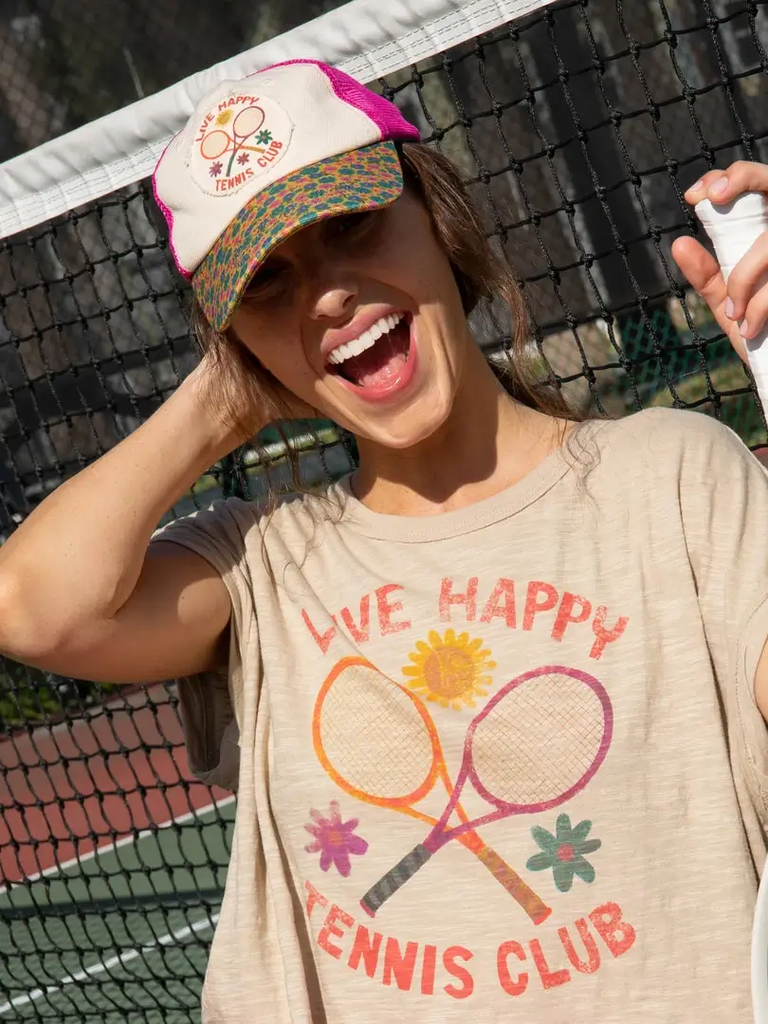 Vive feliz tenis