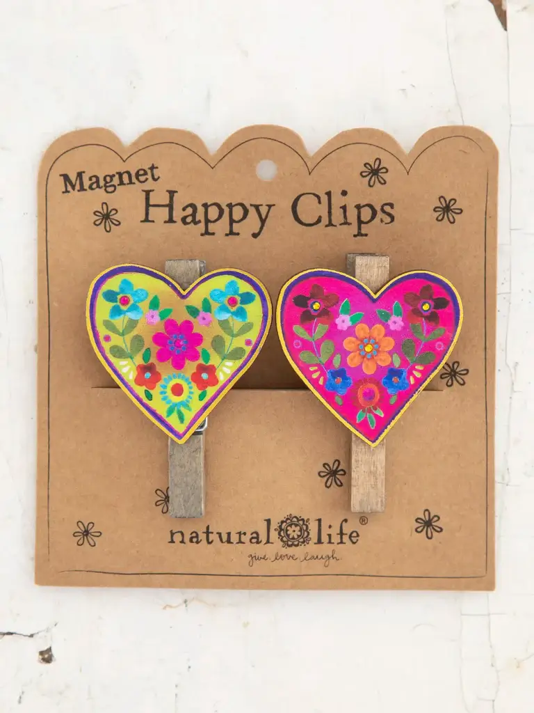 Imán Happy Clip Corazón