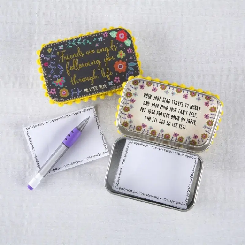 Cajas de oración Los amigos son ángeles