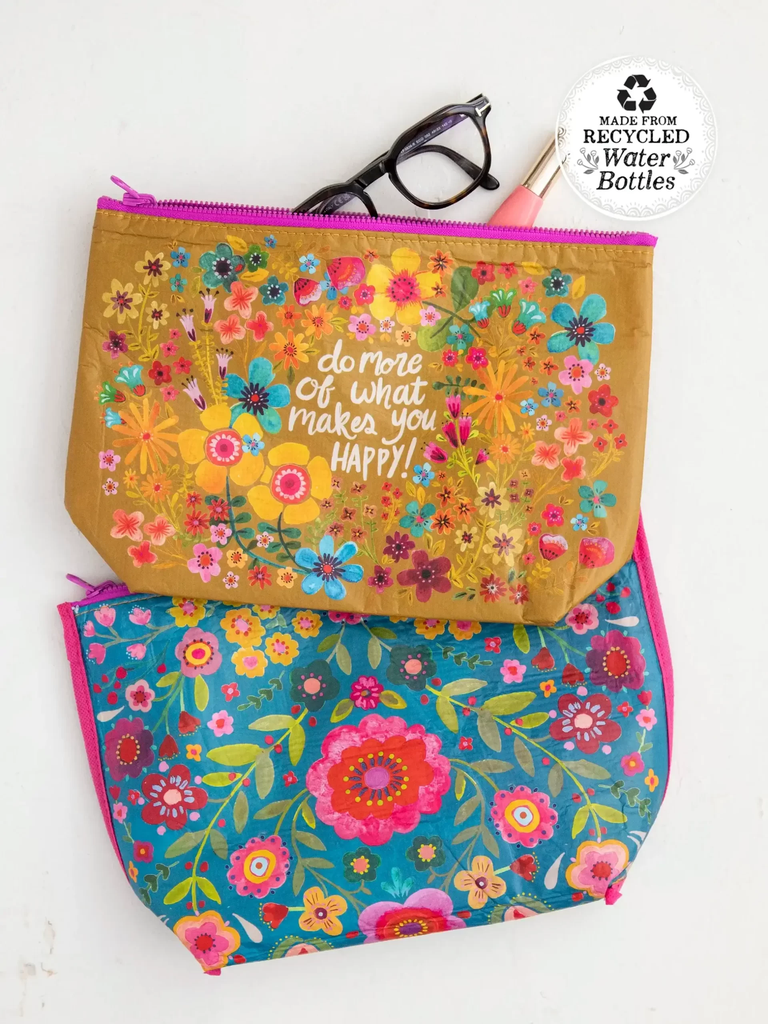 Bolsa reversible con cremallera color mostaza