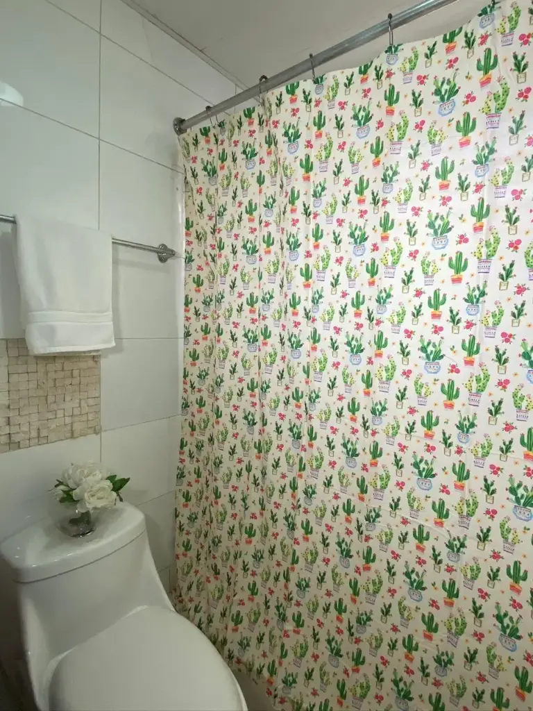 Cortina de ducha Cactus
