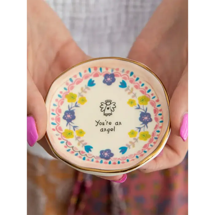 Angel Trinket Dish Angel