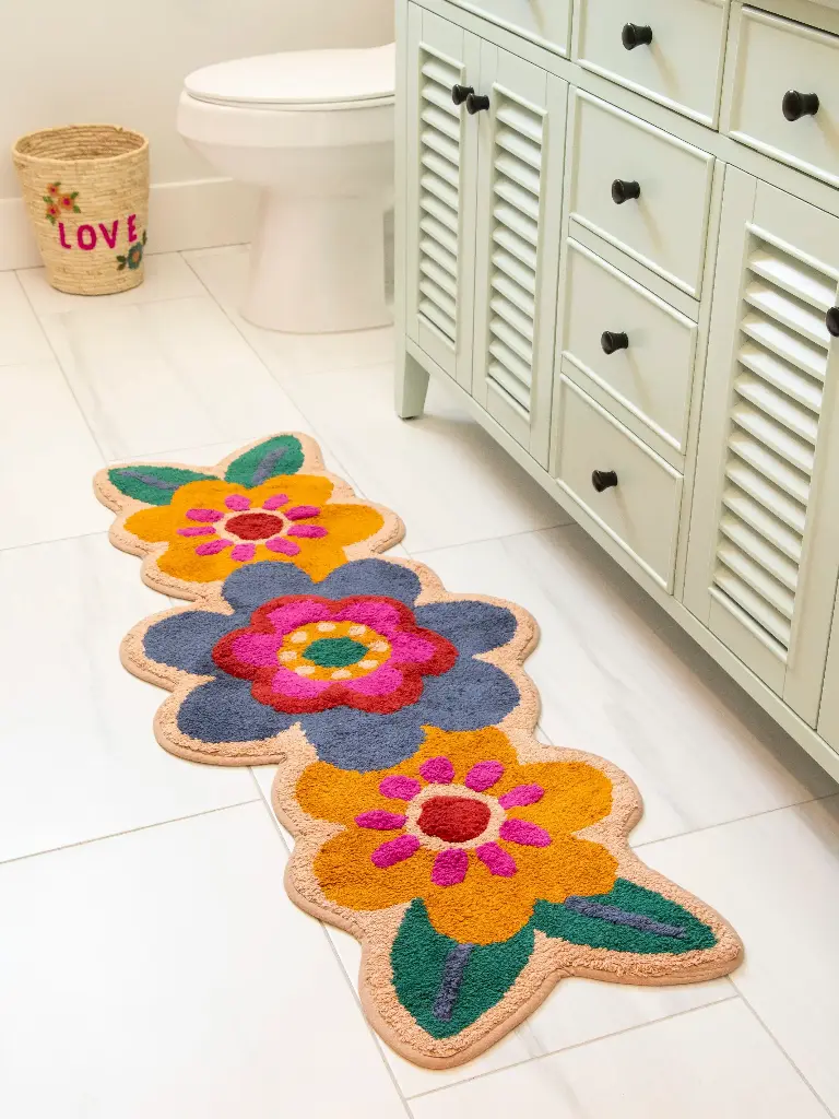 Bath Mat Shaped Runner 