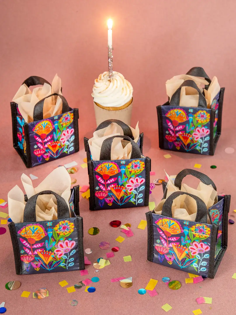 Happy Bag Mini S/5 Navy Folk