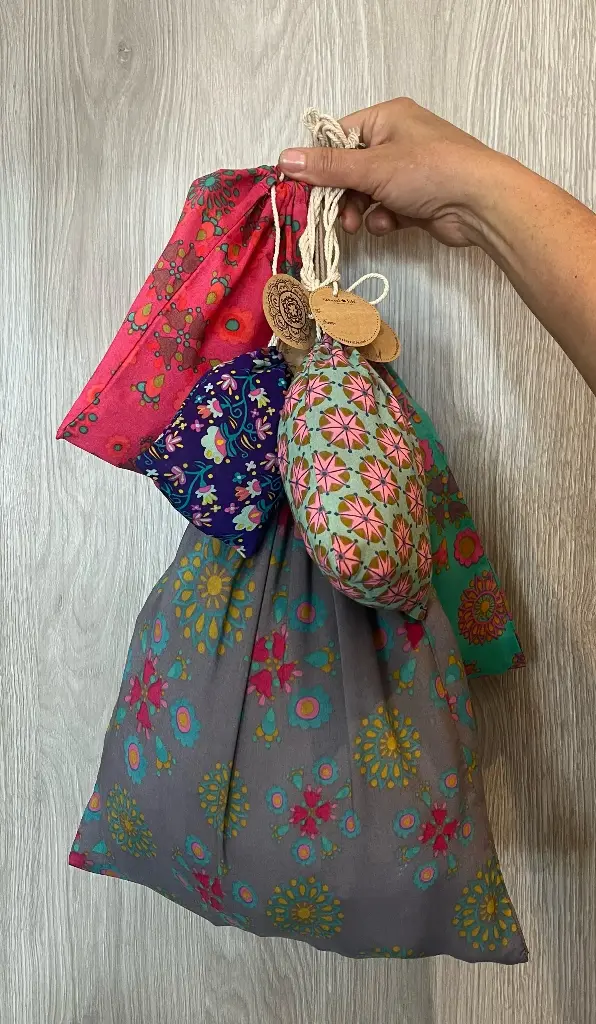 Drawstring Gift Bag Set