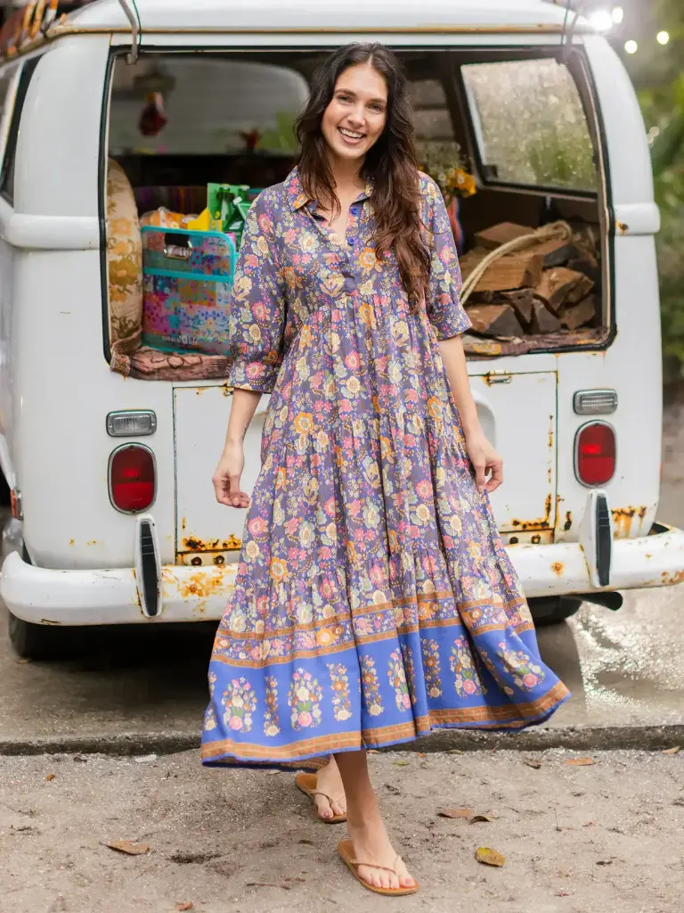 VESTIDO REBECCA L NUEVO LUZ