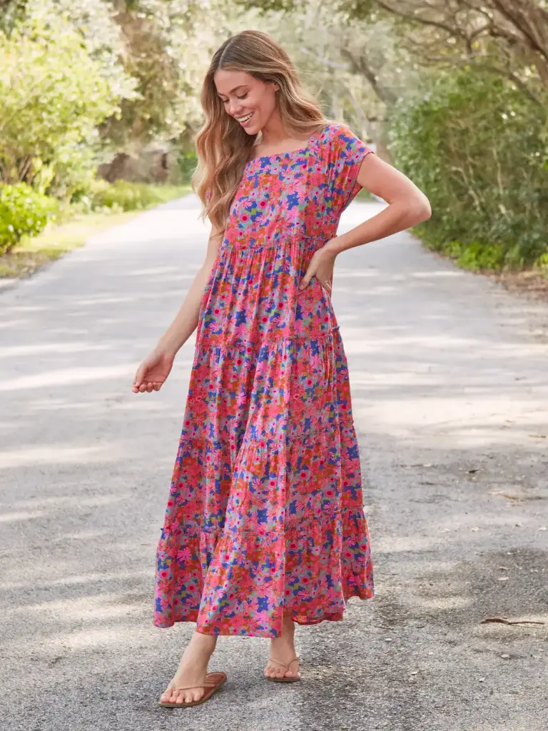 Berkeley Dress M Orchid Pink