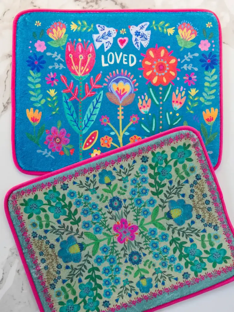Tapete de secado reversible Loved