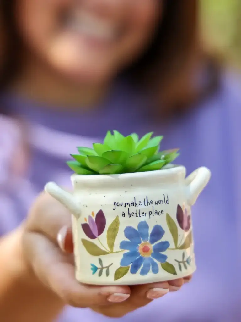 Maceta de barro Small World Better