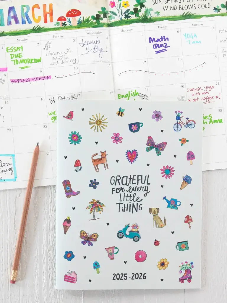 Planner Academico Gratitud