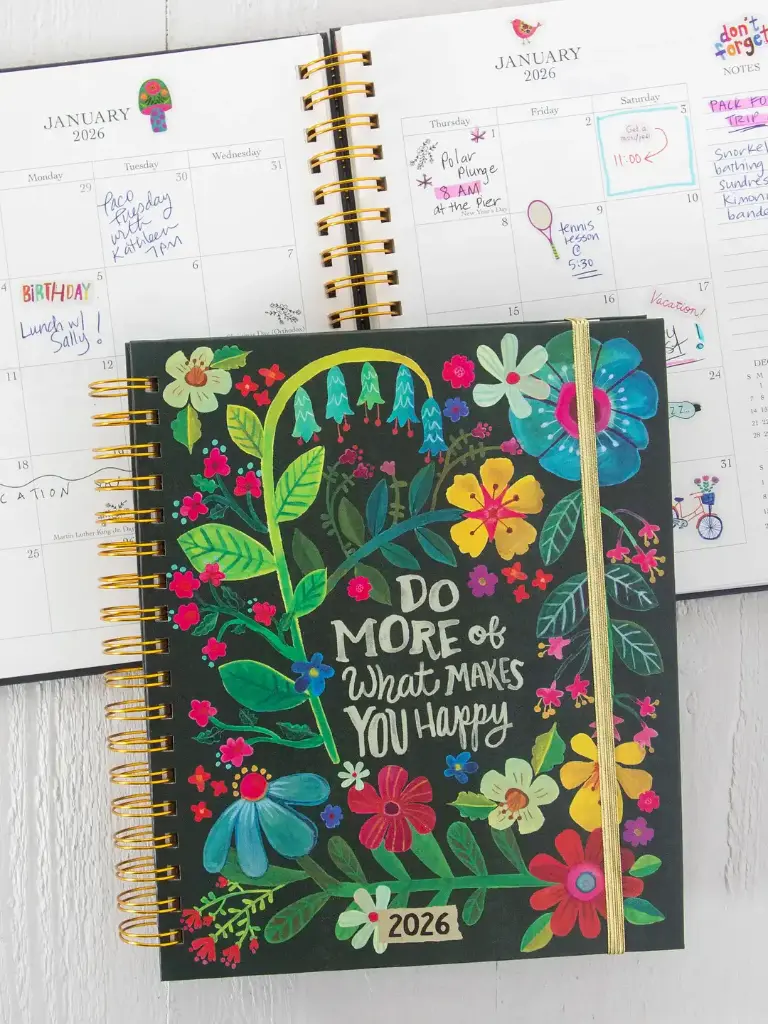 Agenda 17 Meses Haz Mas de lo que te hace Feliz