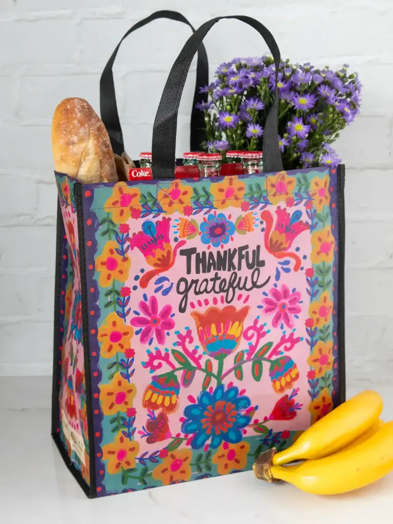 Bolsas Recicladas Gracias y en Gratitud