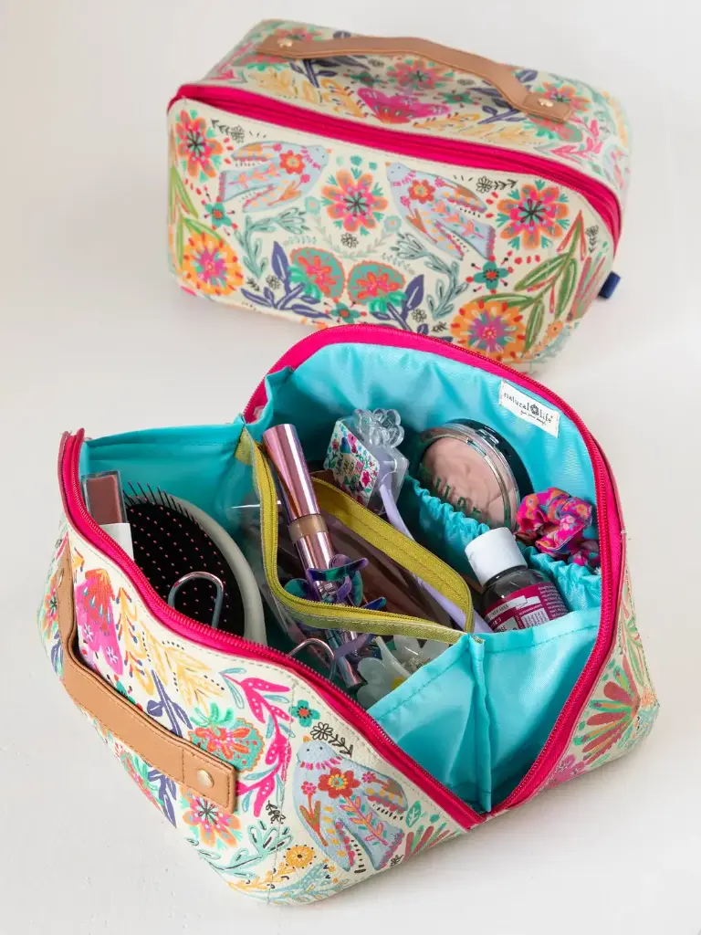 Neceser para Viajes Ecoamigable crema