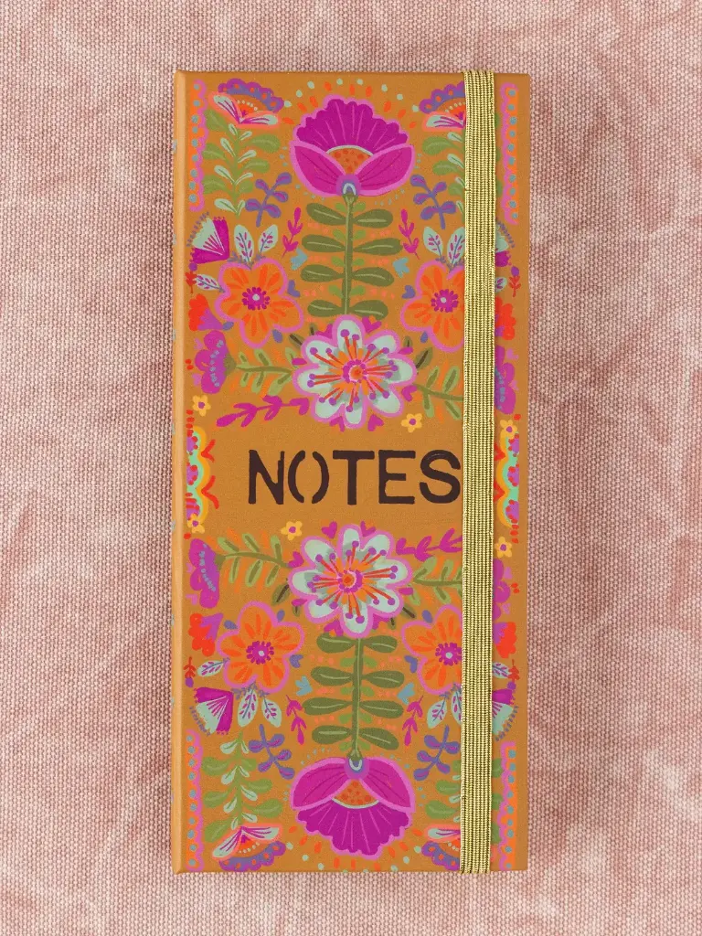 Libreta de Post Its Moradita de flores
