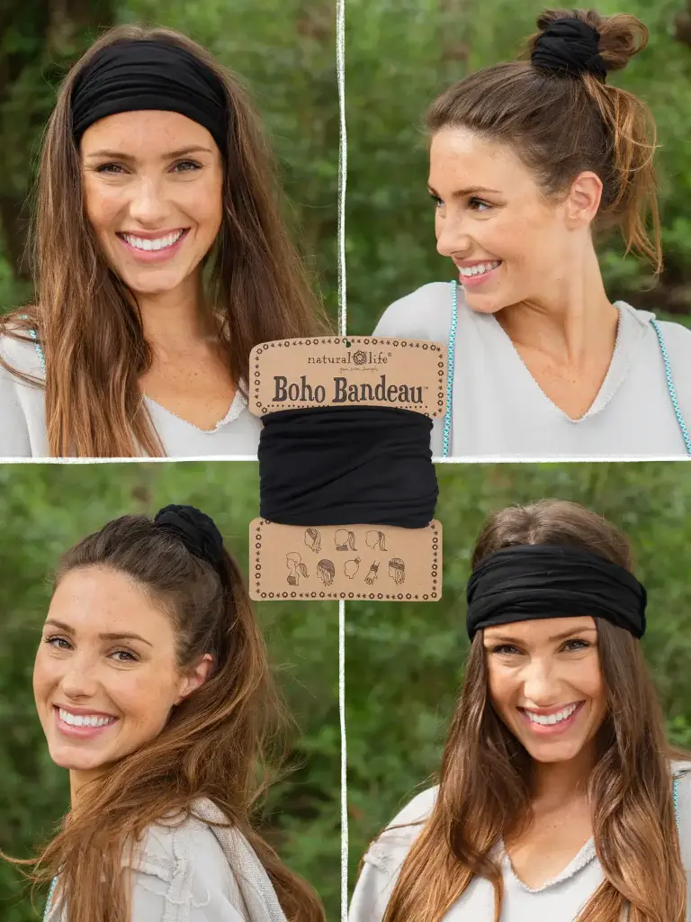 Boho Bandeau Negra