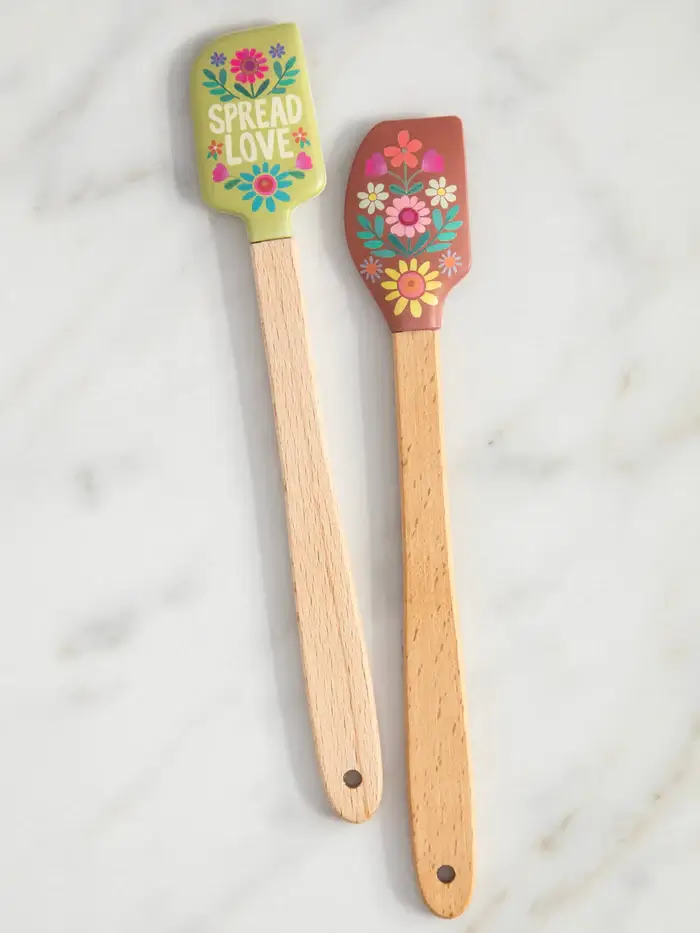 Mini Spatula Set Spread Love Floral