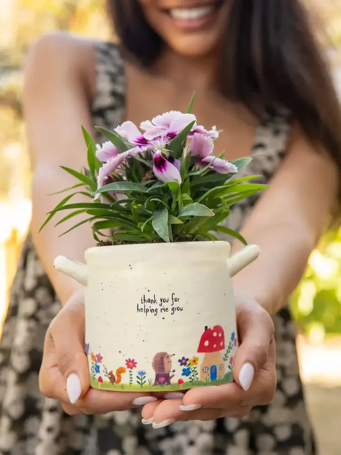 Macetero Mediano Gracias