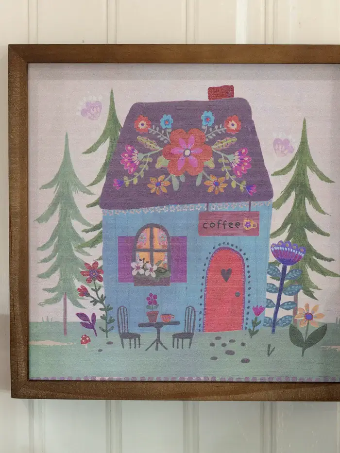 Cuadro Mediano Cafeteria Bungalou