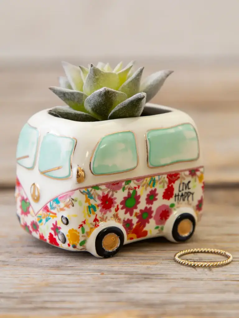 Minivan decorativa colgante o de escritorio