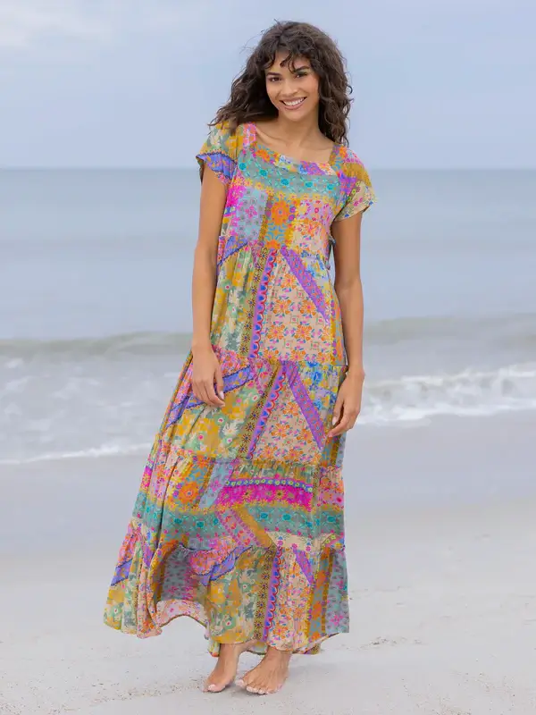 Vestido Betty XXL  Floreado