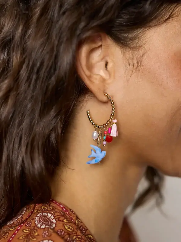 Aretes Dulces Sueños con aves