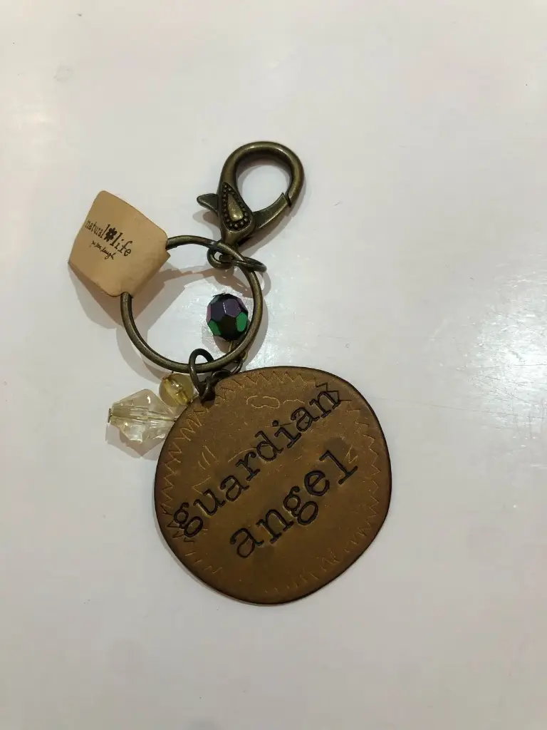 Llavero del mercado de chatarra Ángel de la guarda