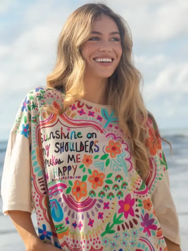 Tshirt OS colores arcoiris