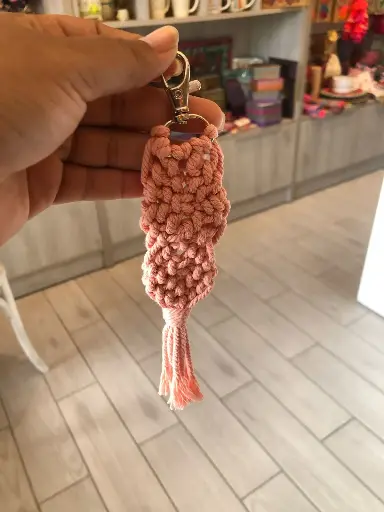 [MIRIAM] LLAVERO MACRAMÉ MIRIAM