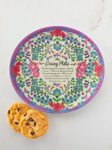 [PLT00031] Plato de melamina color crema