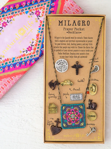 [N246] Milagro Prayer Necklace