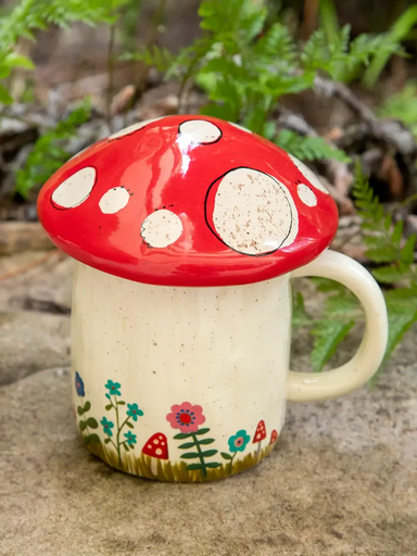 [MUG000072] Taza de hongos