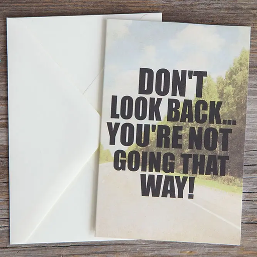 [CARD010] Natural Life Card Don't look back