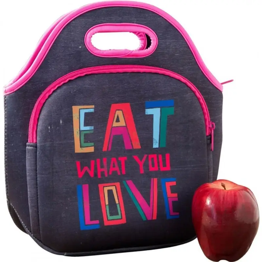 [BAG300] Bolsa de almuerzo de neopreno Eat you Love