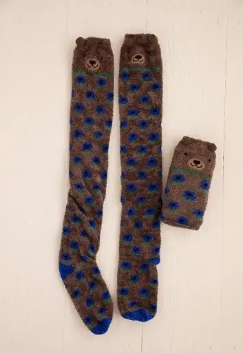 [SOCK116] Oso de calcetín demasiado acogedor