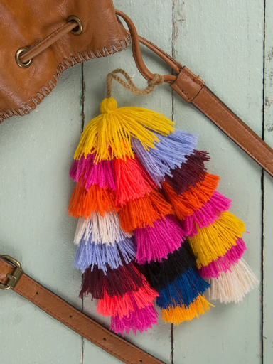 [TSL003] Tassel Tie Multicolor