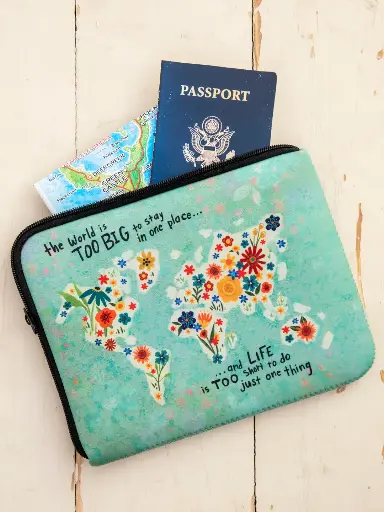 [BAG000058] Bolsa de viaje The World