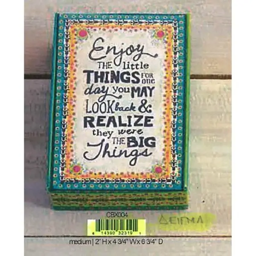 [CBX004] Caja del Tesoro M Disfruta Pequeño