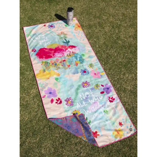 [BTWL000096] Yoga Beach Towel Let's Just Go