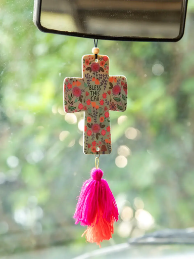 [CCH000067] Air Freshner Bless This Car