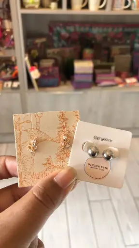 [EAR ODETTE] ARETES 