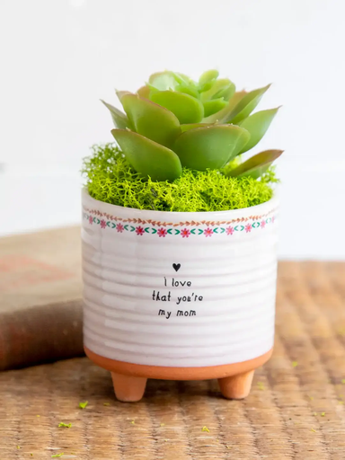 [PLNT000023] Artisan Planter Small Love you my