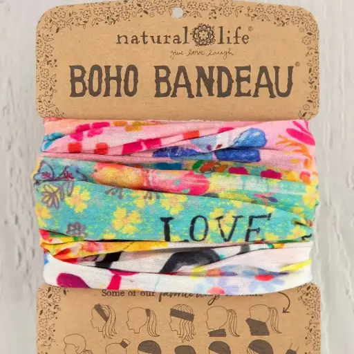 [BBW000148] Boho Bandeau Rainbow Love