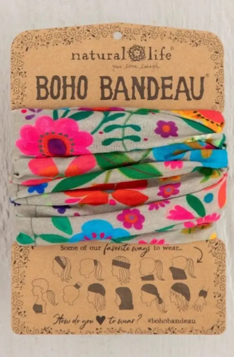 [BBW000146] Boho Bandeau Taupe