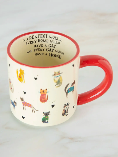 [MUG000106] Bungalow Mug Every Cat