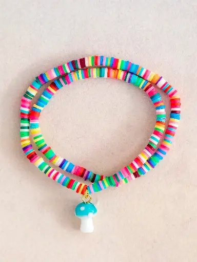[BRC000019] Calypso Chunky Bracelet Rainbow