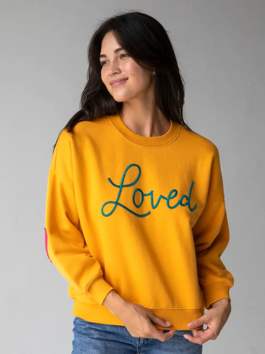 [SWTR000792] Heart On Sleeve Sweatshirt S