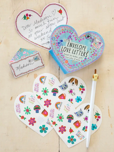 [HNT000024] Little Envelope Letters Blue