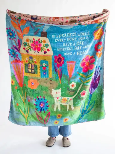 [BLKT000077] Rev Cozy Blanket Perfect World