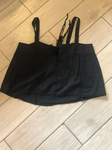 [TOP583] Cara Top M Negro